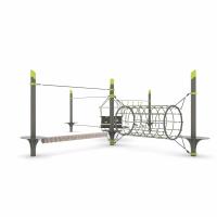 Игровой канатный комплекс Икс