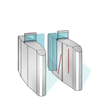 Argus HSG-E01, полуростовой турникет