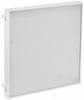 LIGHTING PRO Светильник светодиодный ДВО 2001 45Вт 4000К IP40 588х588мм Грильято микропризма IEK