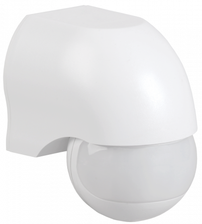 Датчик движения ДД-010 1100Вт 180град 10м IP44 белый IEK – №1