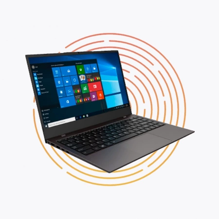 Ноутбук Ancomp Workmate W14-1433 Win10Pro 14.1" Intel i5-1155G7 / 1920х1080 FHD IPS / DDR4 16 Гб / 512 Гб SSD / 802.11aс / Bluetooth 5.1 / веб-камера 2.0 Мп / металлический корпус / клавиатура (рус/лат) / Windows 10 pro – №1