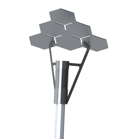 Парковый светильник отраженного света D-Mirror D – №1