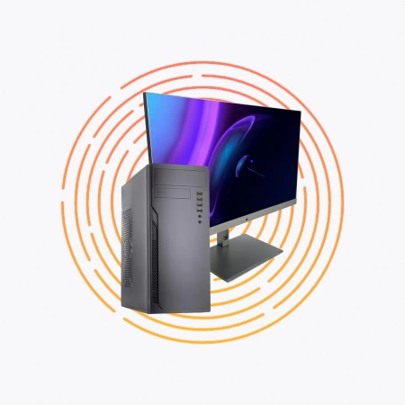 Автоматизированное рабочее место Ancomp Pentium G7400 / 16 Гб / 512 Гб SSD M.2 / ATX 350 Вт / монитор 21.5" 1920x1080 / клавиатура / мышь / Win 10 pro – №1
